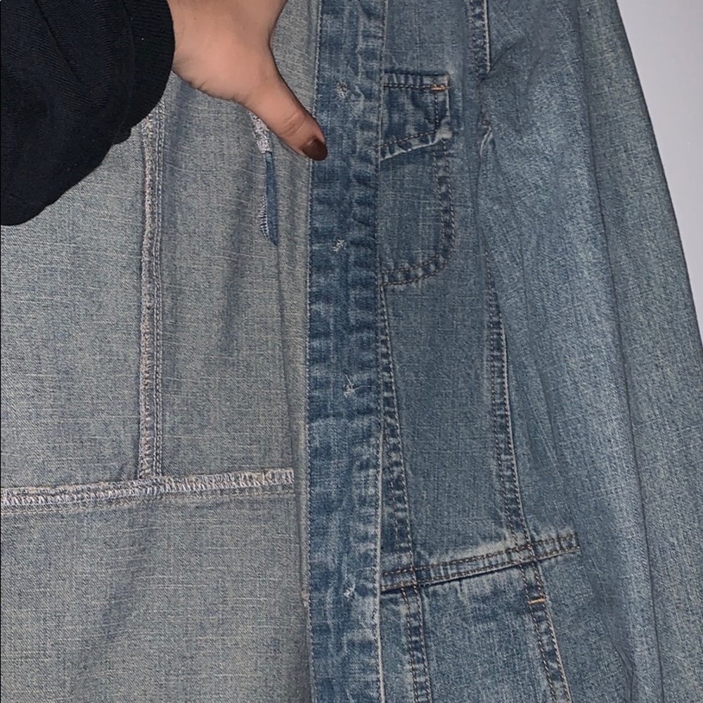 French Cuff Jean Jacket - Picture 5 of 10